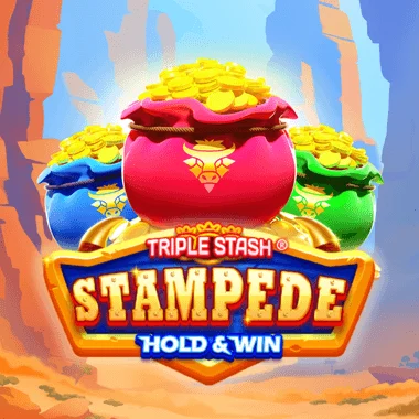 Triple Stash Stampede Hold & Win game tile